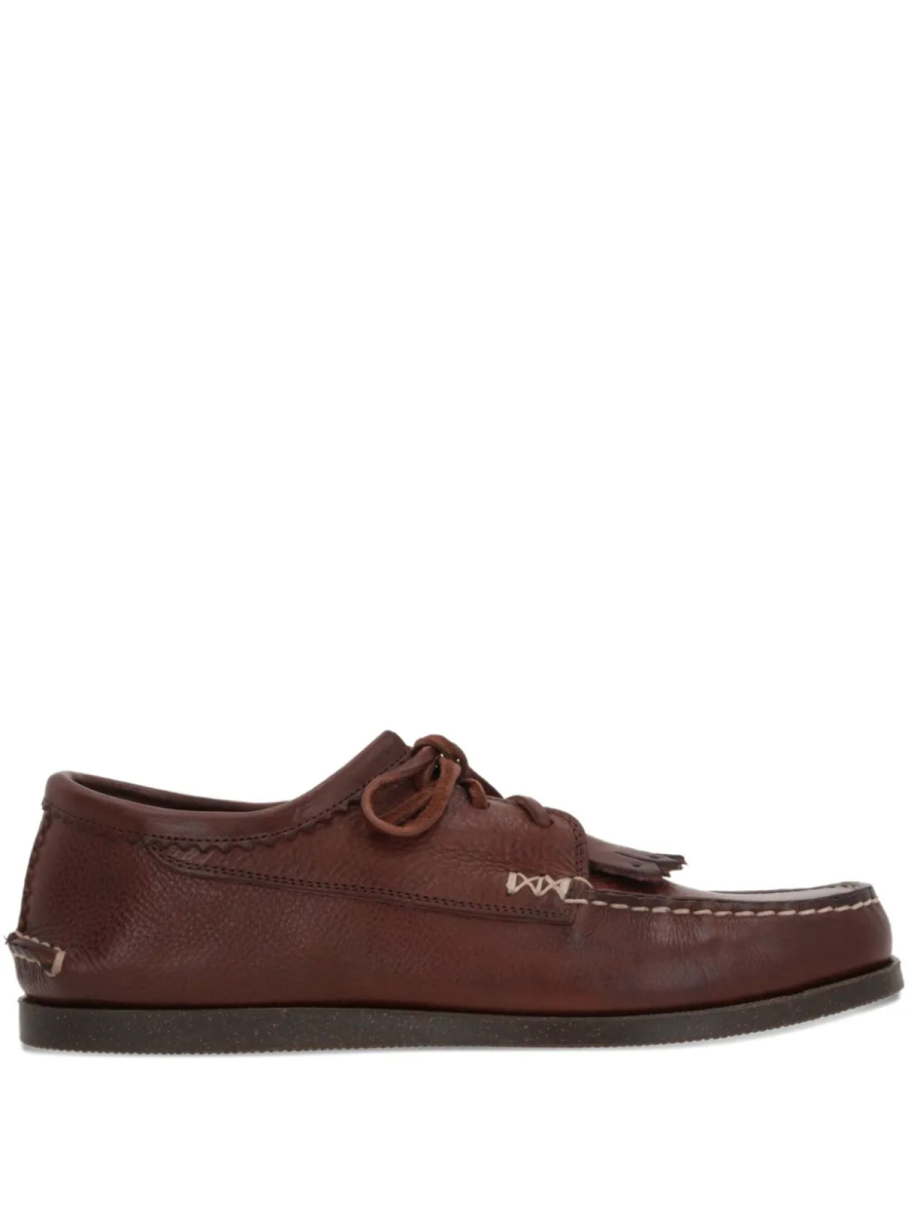

Yuketen топсайдеры Italian Blucher, коричневый