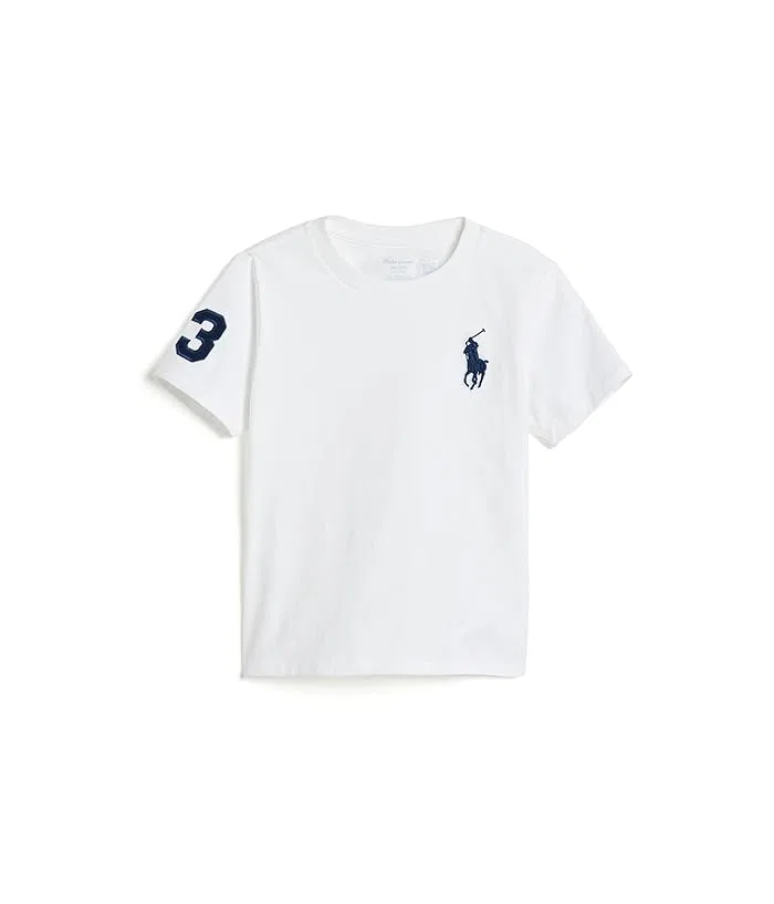 Футболка Big Pony Cotton Jersey Tee Polo Ralph Lauren Kids, White