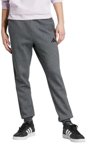 Брюки Adidas Men's Essentials 3-Stripes Fleece, темно-серый/черный
