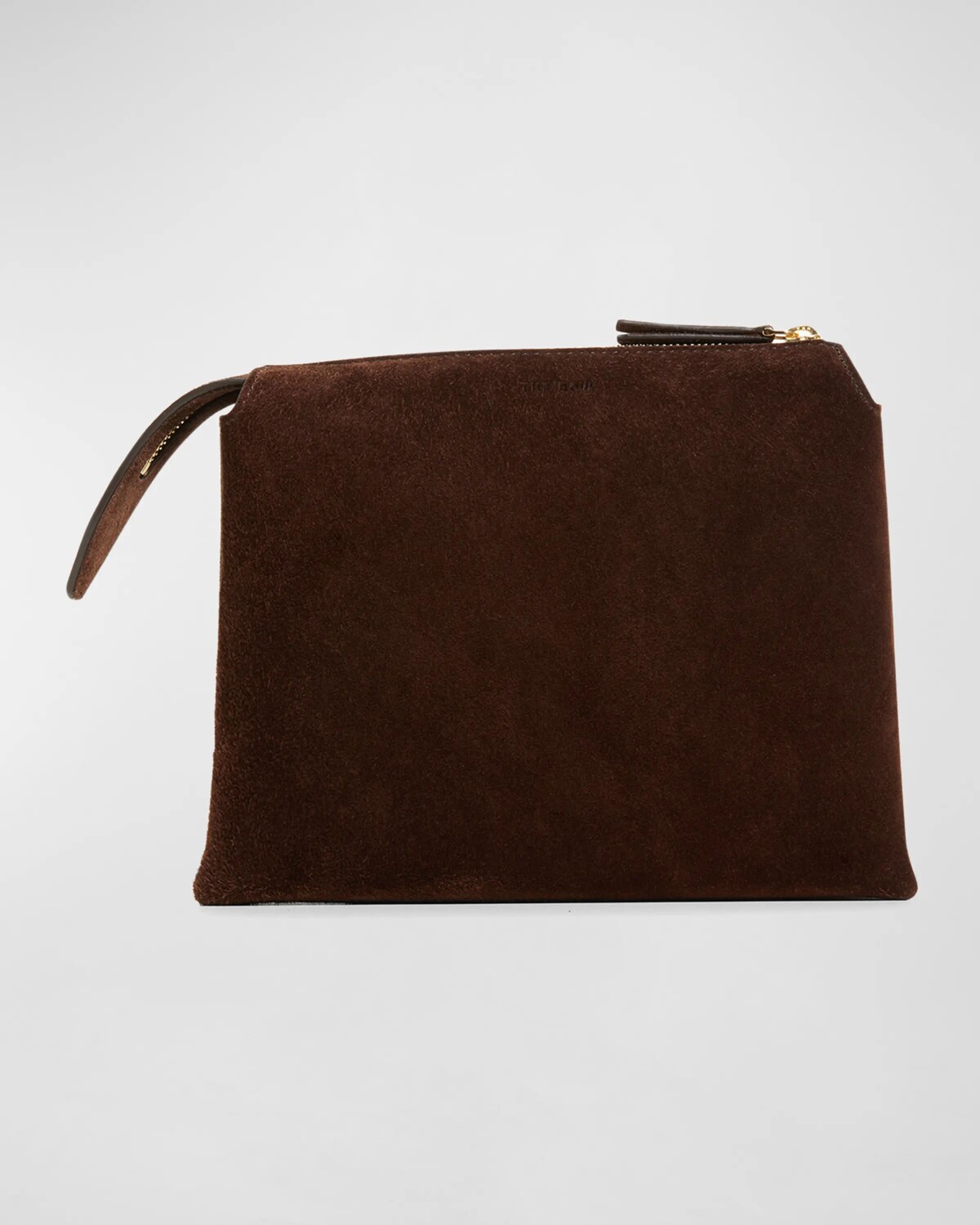 

Мини-кроссбоди Nu Twin из замши The Row, цвет Mocha