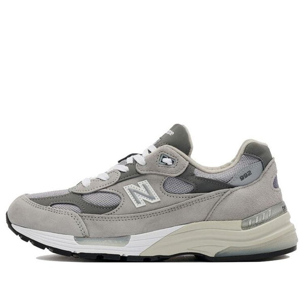 

Кроссовки 992 made in usa 'grey' New Balance, серый