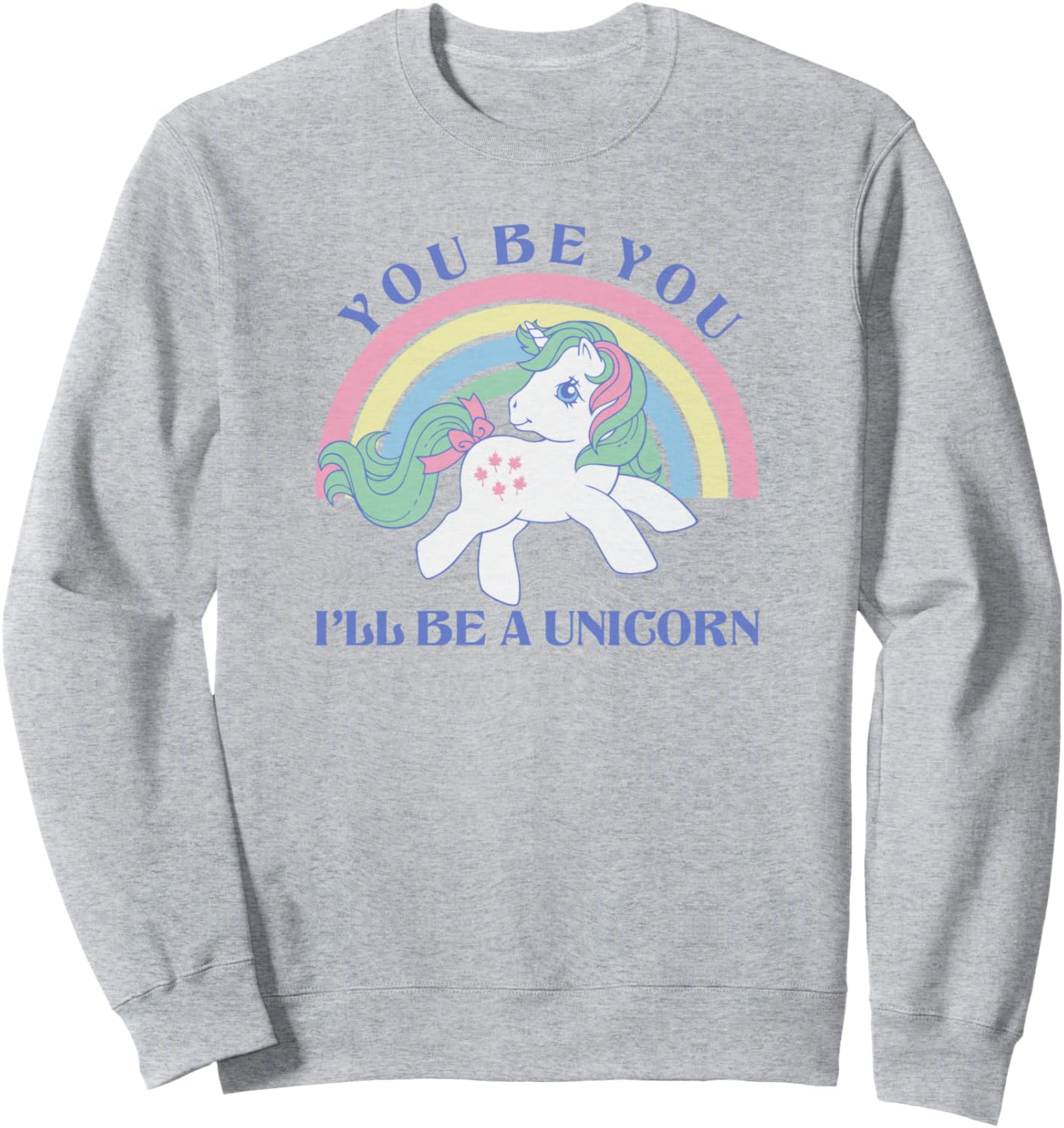 

Ретро-толстовка My Little Pony с радужным логотипом I'll Be A Unicorn, серая, Серый, Ретро-толстовка My Little Pony с радужным логотипом I'll Be A Unicorn, серая