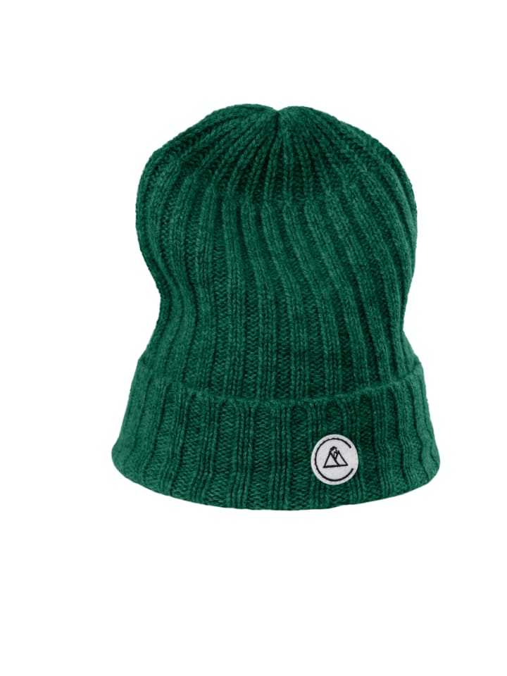 

CASH-MERE.CH Шапка из органической резинки, цвет «Тропический зеленый»