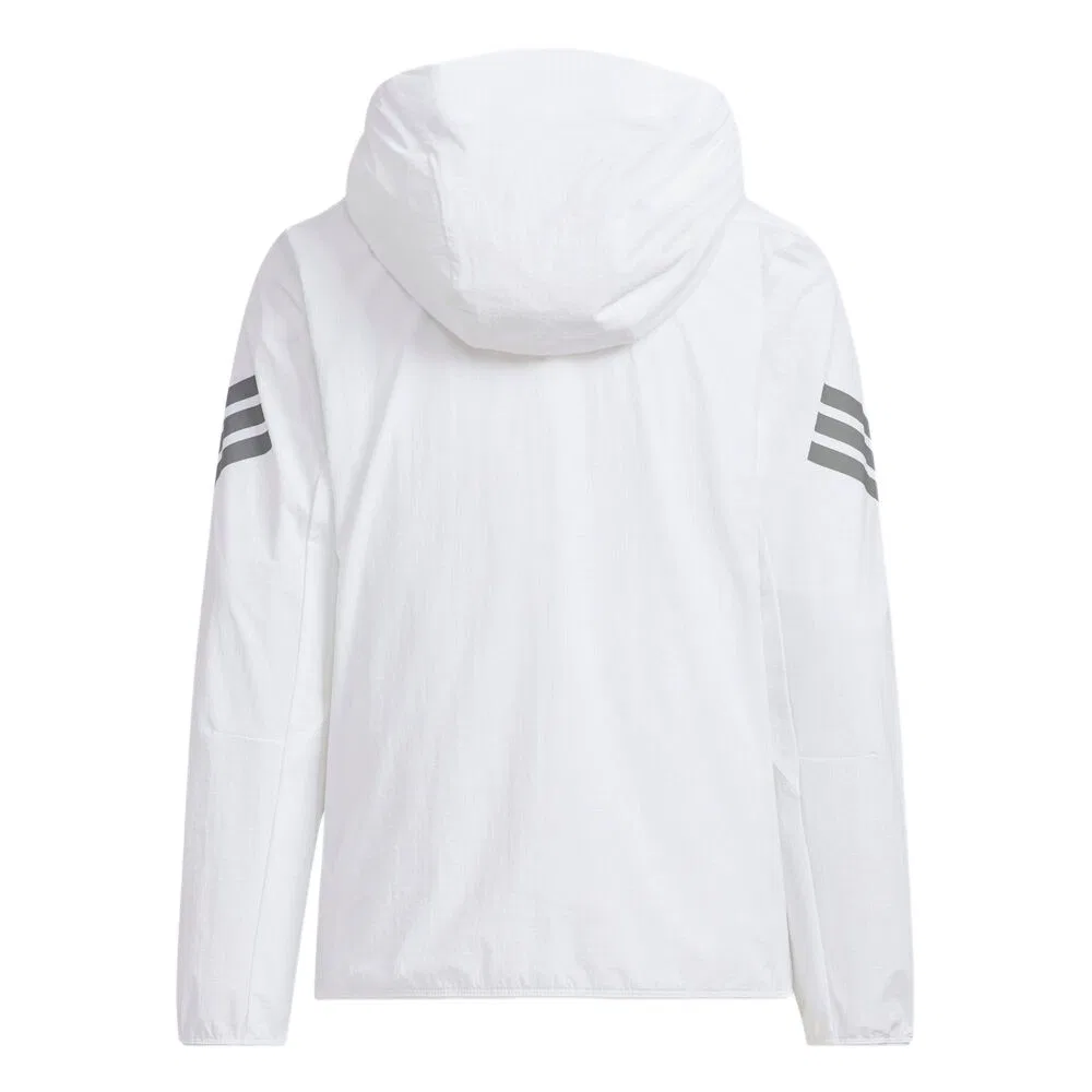 Детская куртка с капюшоном Moderate Adidas, White — фото 3