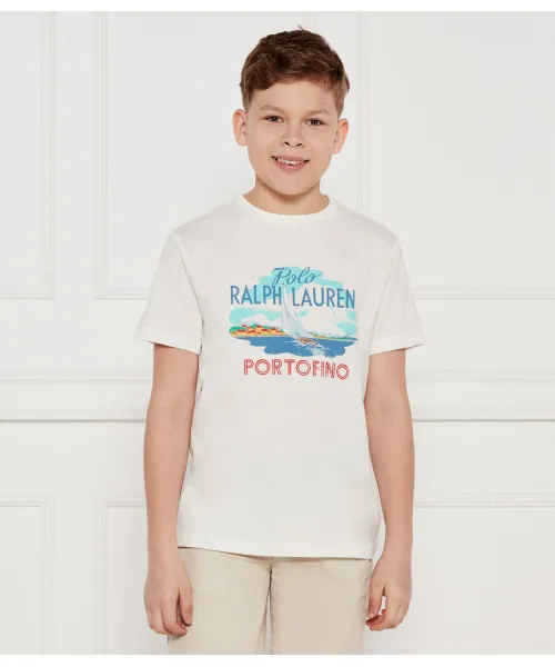 

Футболка Regular fit Polo Ralph Lauren, белый