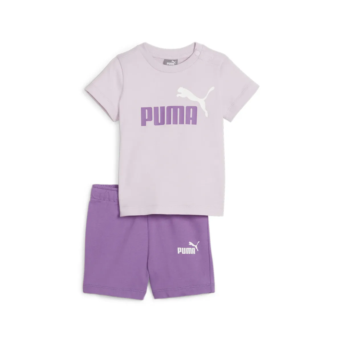 

Спортивный костюм PUMA "MINICATS TEE & SHORTS SET" (2 шт.), цвет Grape Mist