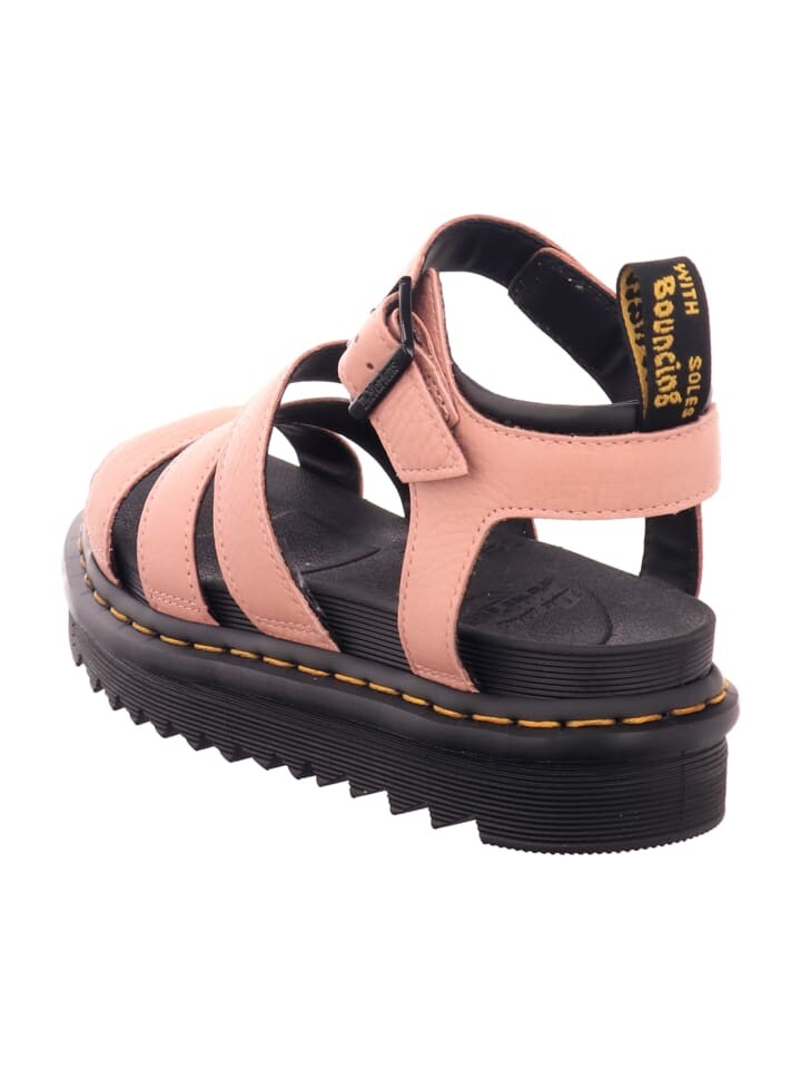 Сандалии на плоской подошве Dr Martens Plateau Sandaletten, розовый — фото 3