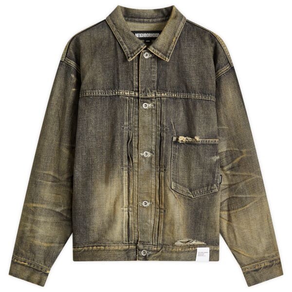 

Куртка Savage denim тип 1 Neighborhood, черный