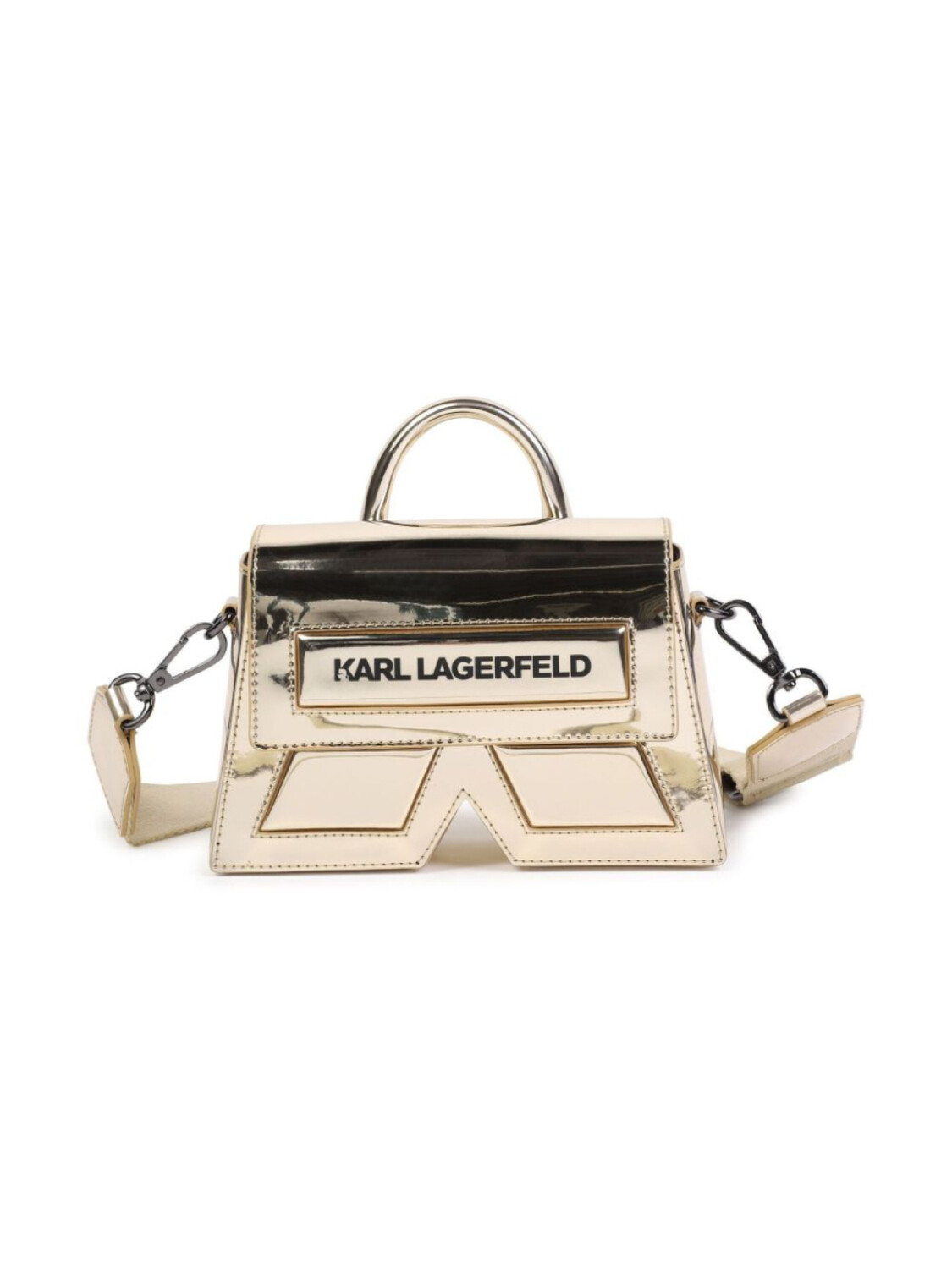 

Karl Lagerfeld Kids сумка-тоут Ikon K, золотой