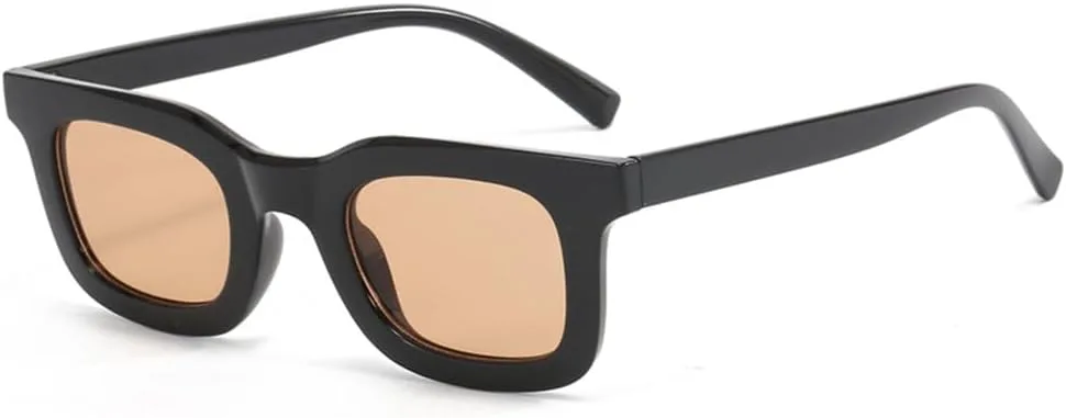 

Солнцезащитные очки UV400 - Маленькая оправа, градиентная расцветка, панк, для женщин и мужчин, для бега и занятий спортом на открытом воздухе generic, Black Brown