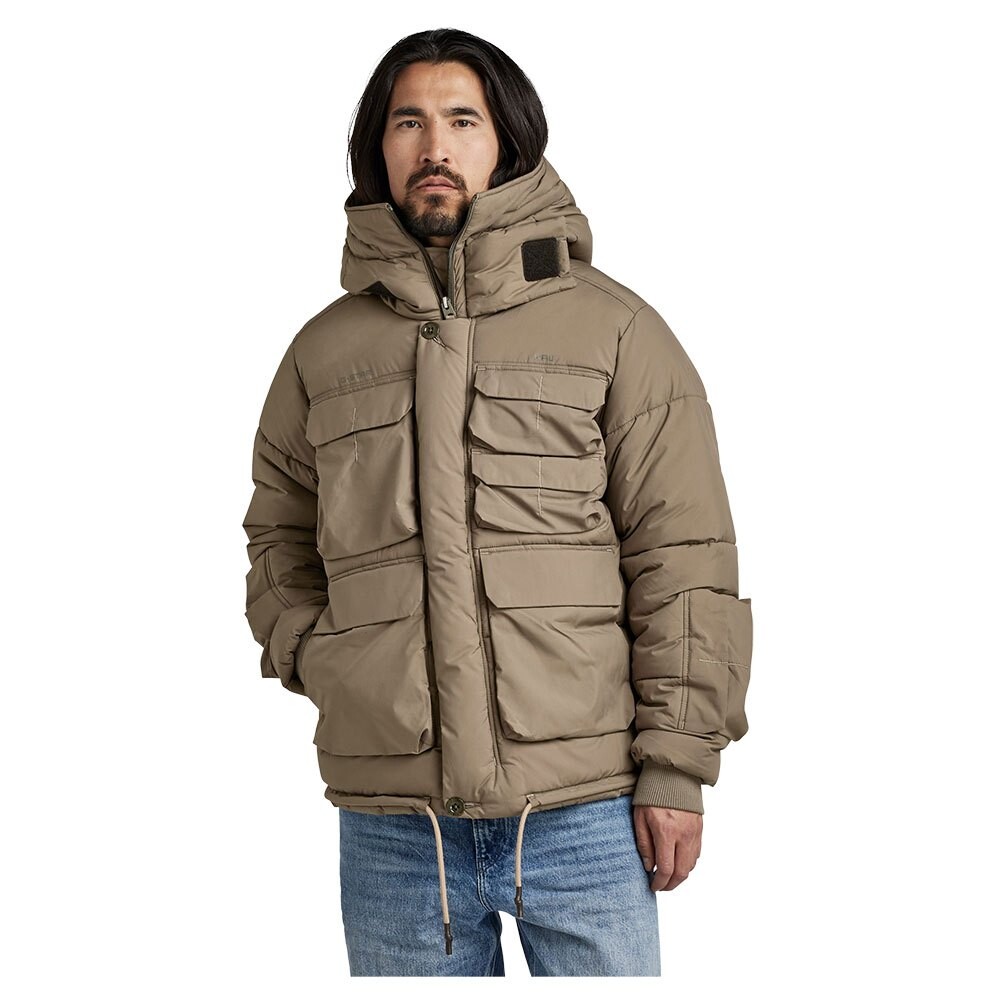 

Куртка G-Star Field Puffer, коричневый
