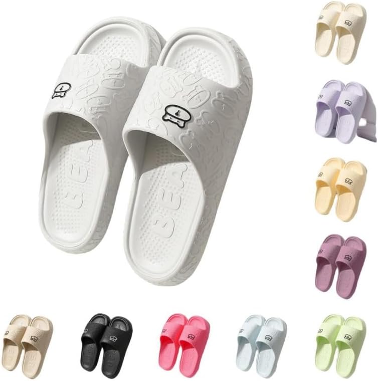 

Милые шлепанцы с медвежонком для женщин Albiva, серый