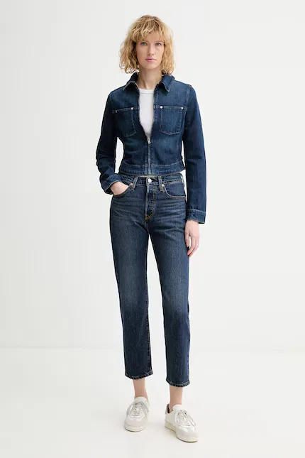 Куртка джинсовая Y2K Stretchted Levi's, синий — фото 2