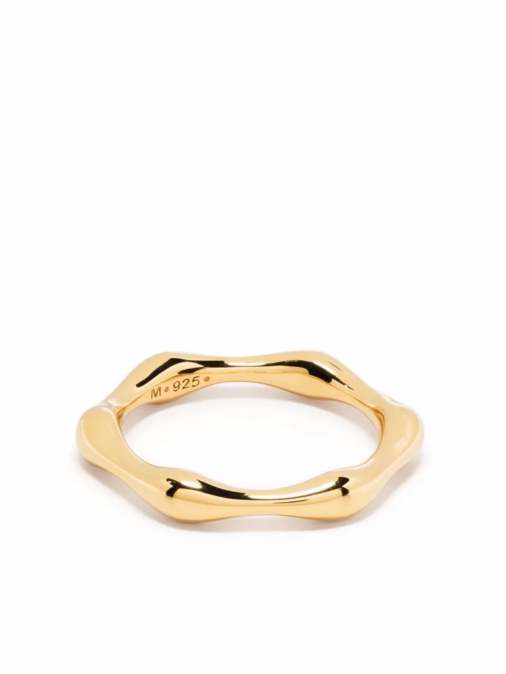 

Серебряное кольцо Molten Missoma, золотой