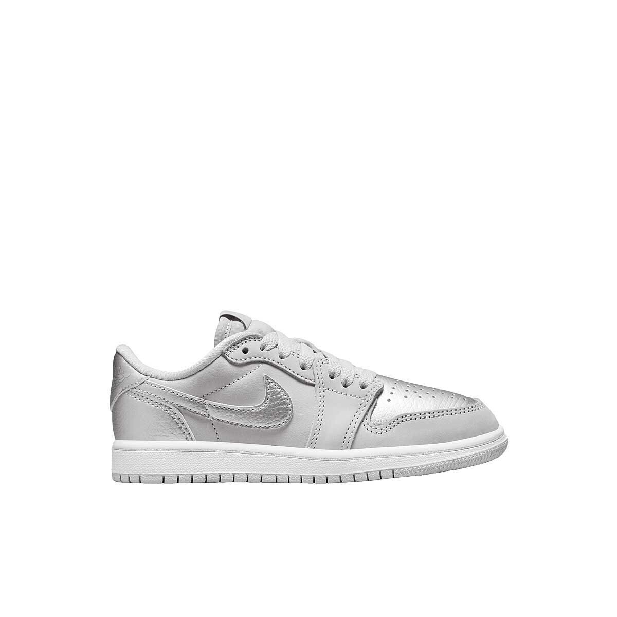 

Кроссовки Jordan 1 Retro Low OG PS, цвет Grau/Silber/Weiß