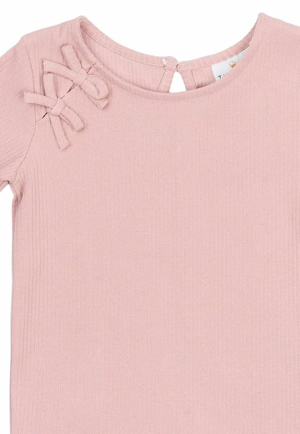 Футболка с длинным рукавом tsigne l_s tee The New Siblings, Silver Pink — фото 3