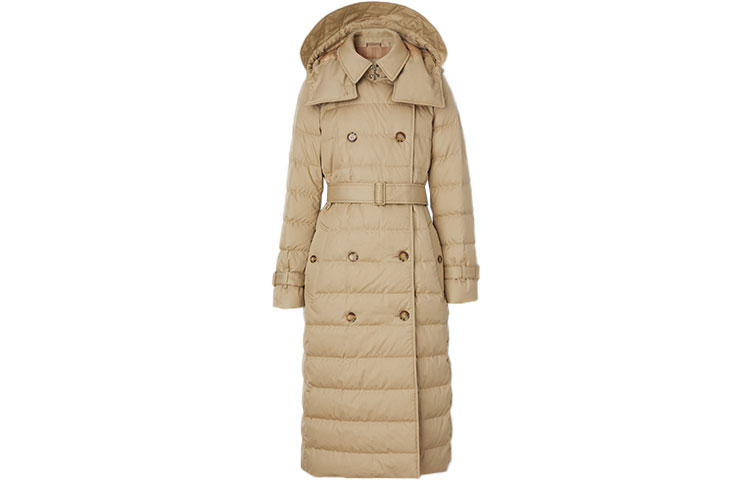 

Burberry Женский пуховик Медовый, Honey
