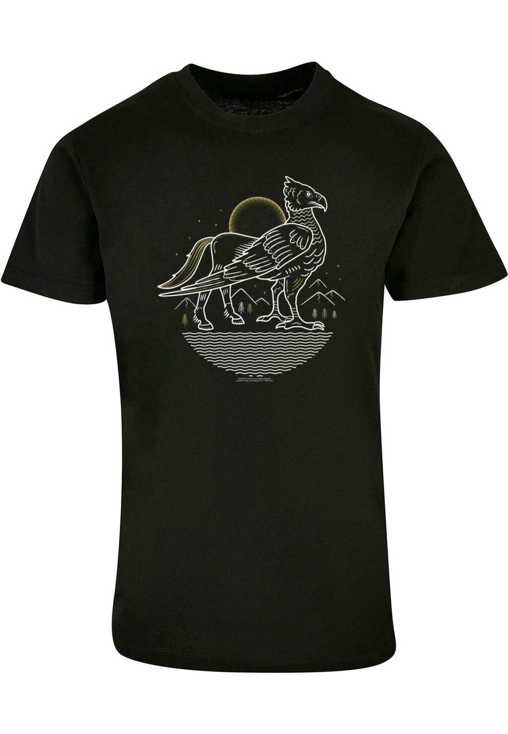 

Футболка с принтом HARRY POTTER BUCKBEAK ART ABSOLUTE CULT, черный