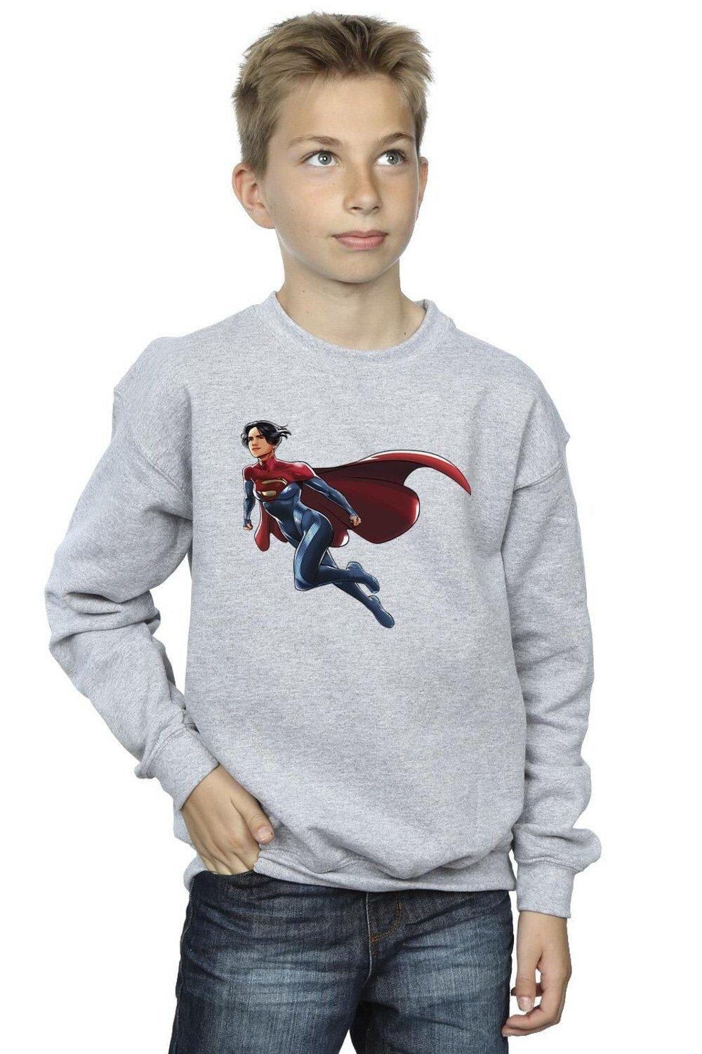 

Толстовка «Флэш-Супергёрл» DC Comics, серый