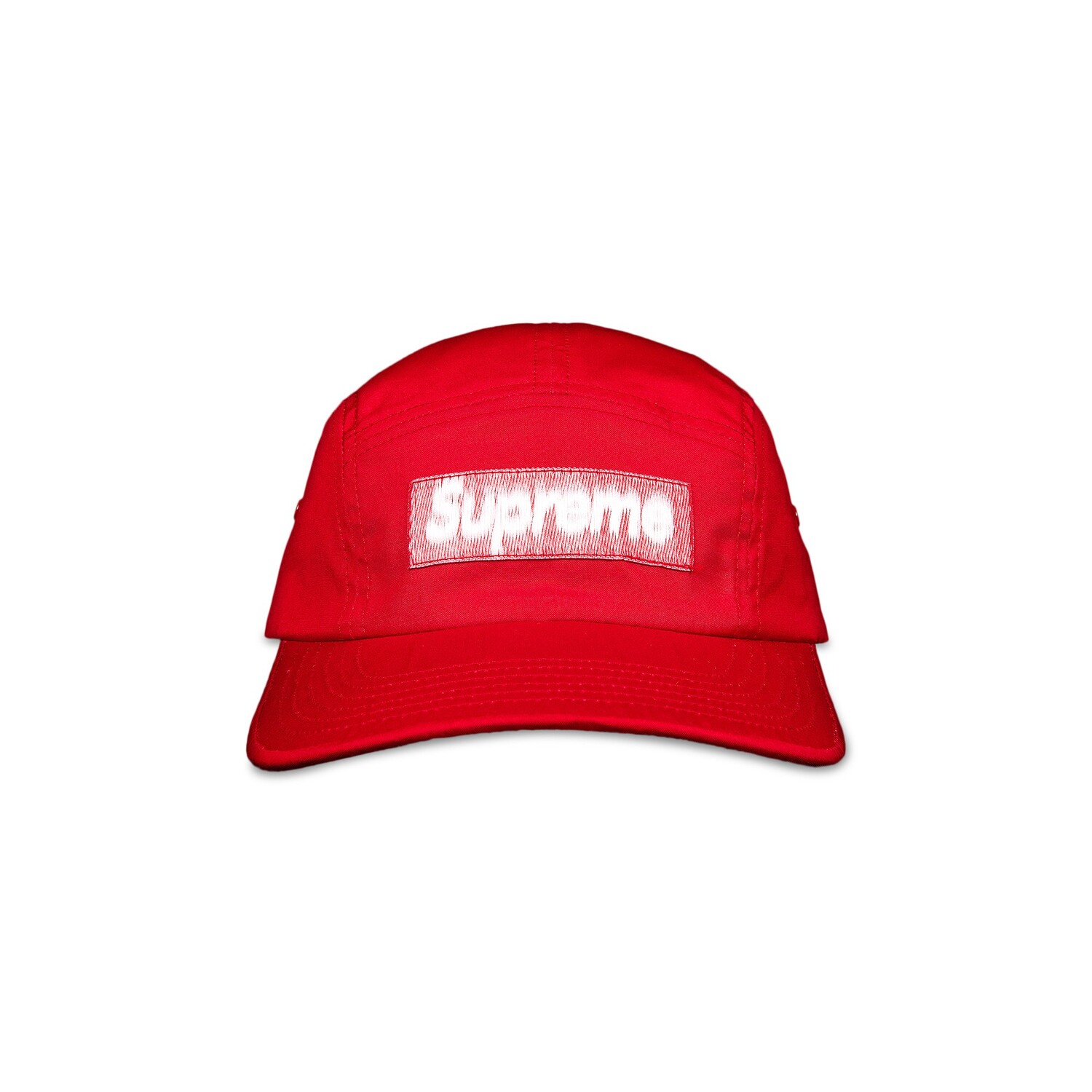 

Кепка Supreme с перевернутой этикеткой, Красная