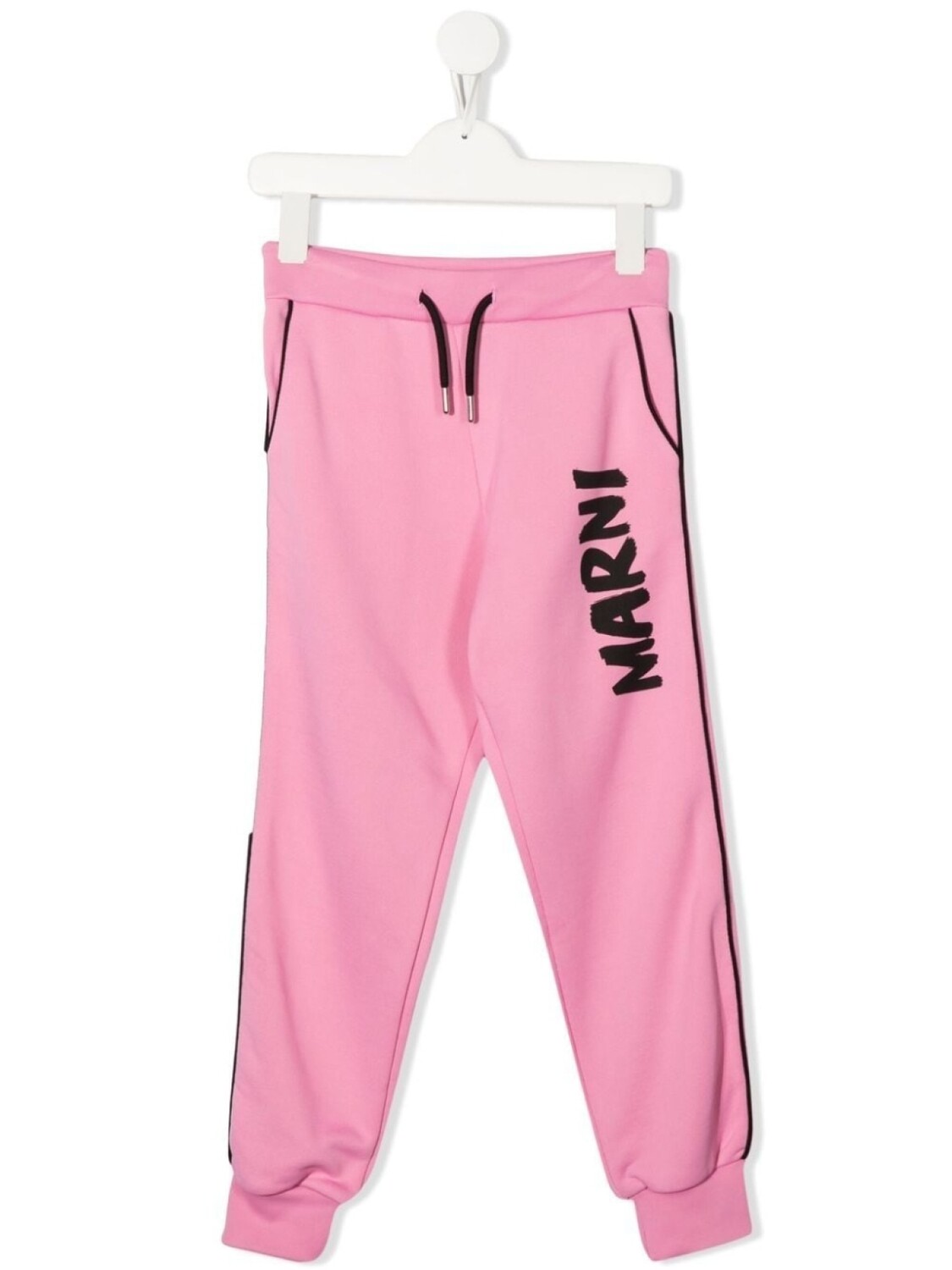 

Marni Kids спортивные брюки с логотипом, розовый