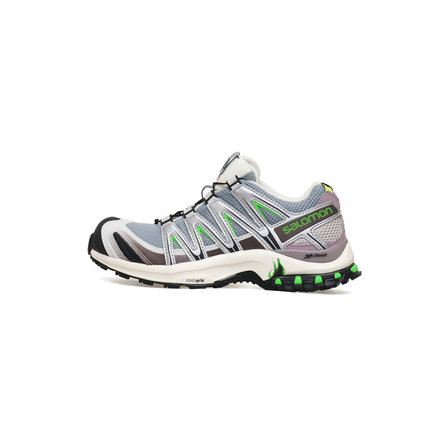 

Кроссовки XA Pro 3D ADV унисекс с низким верхом, зеленые/желтые/коричневые Salomon
