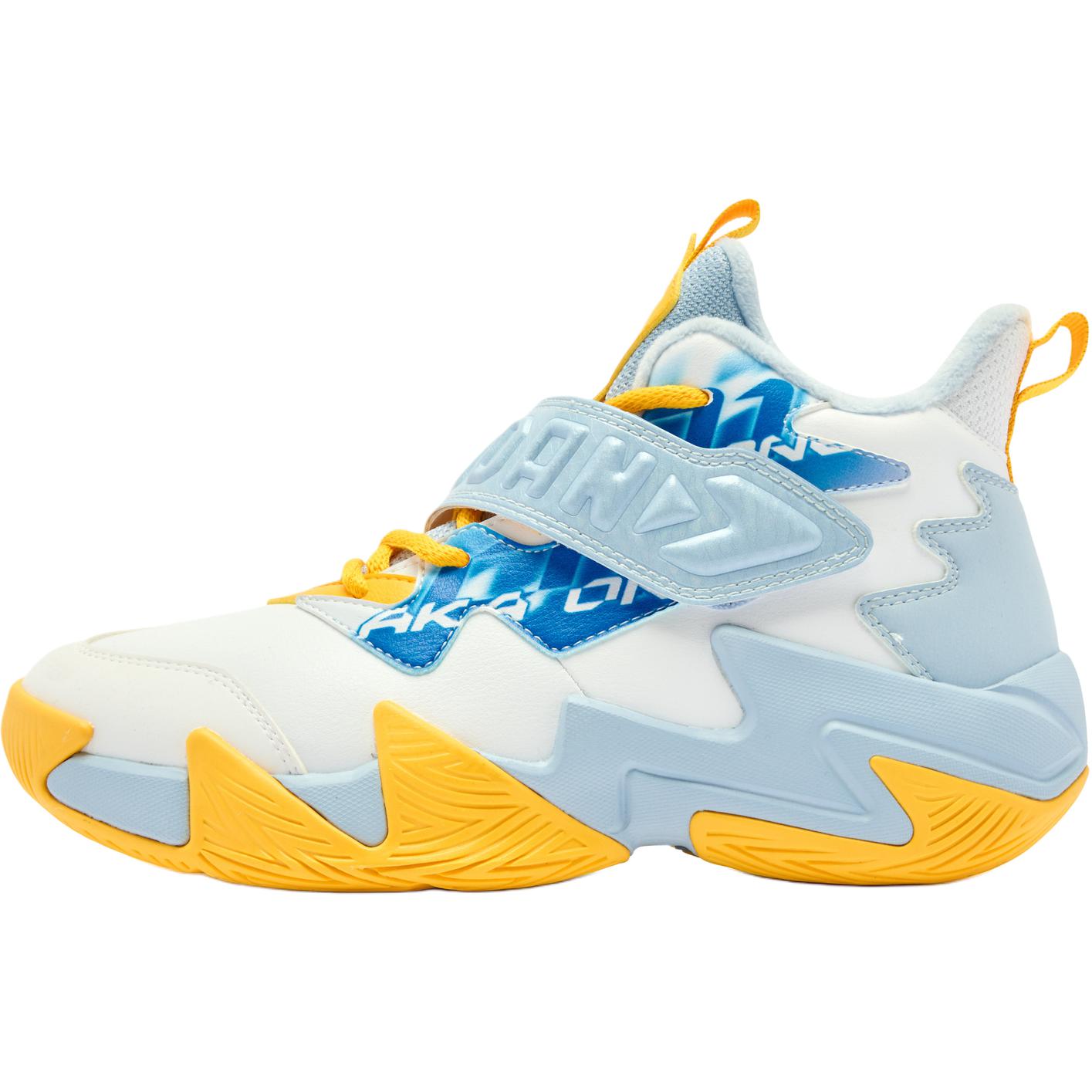 

Детские баскетбольные кроссовки Grade School QIAODAN, белый/синий