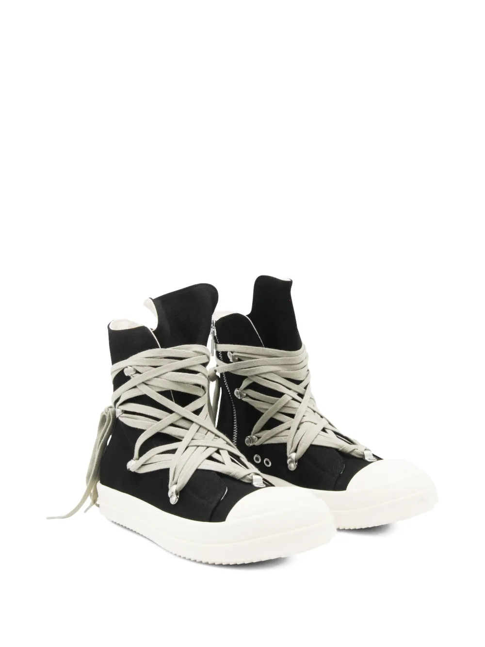 Высокие кеды на шнуровке Rick Owens DRKSHDW, черный — фото 2