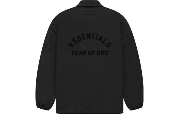 Куртка the black collection coaches jacket 'jet black' Fear Of God Essentials, черный — фото 3
