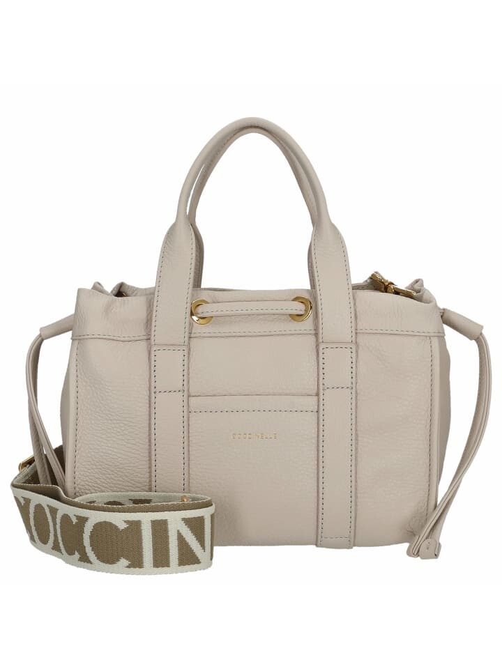 

Наплечная сумка COCCINELLE, цвет lamgskin white