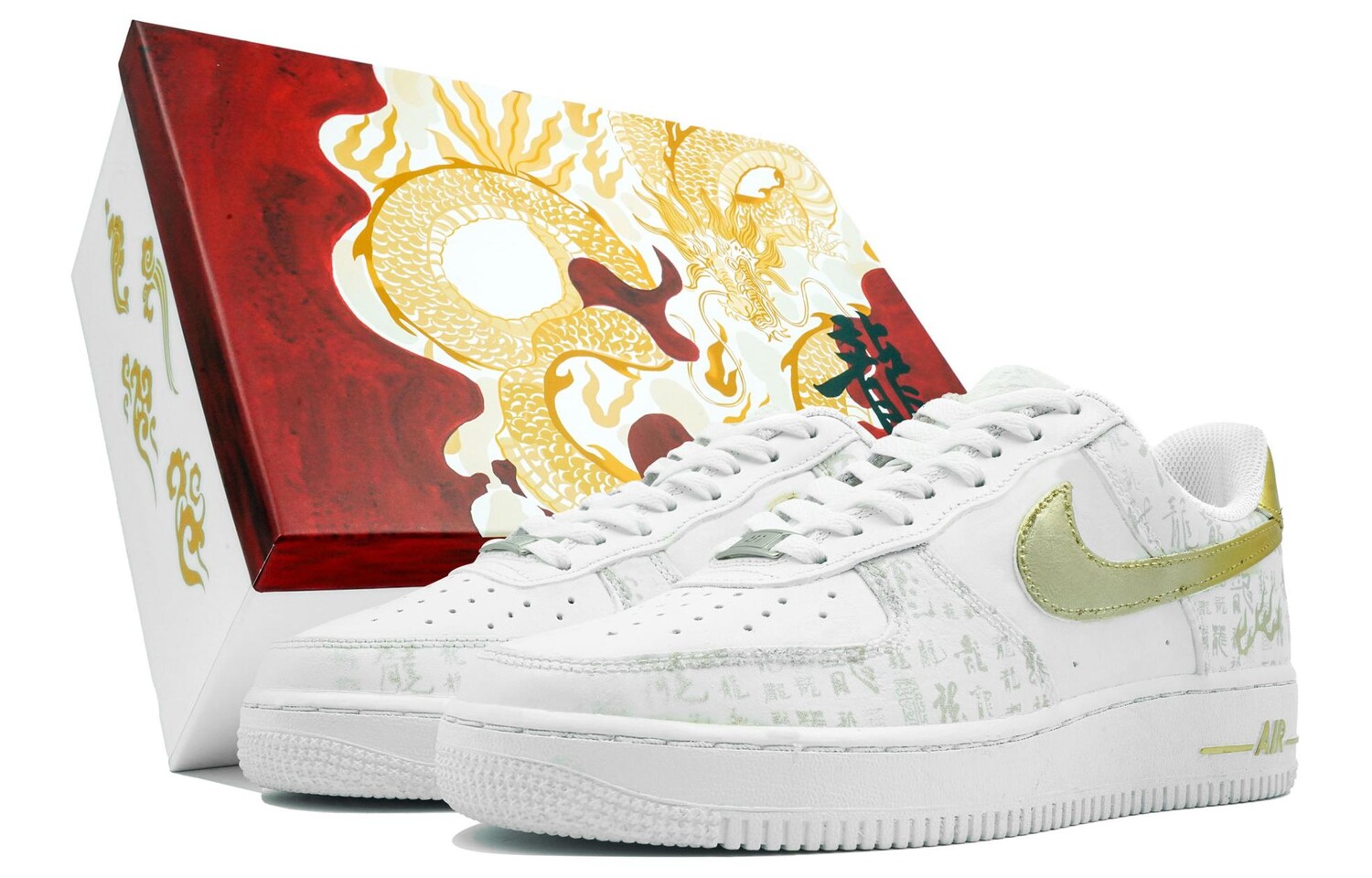 

Мужские кроссовки для скейтбординга Nike Air Force 1, White