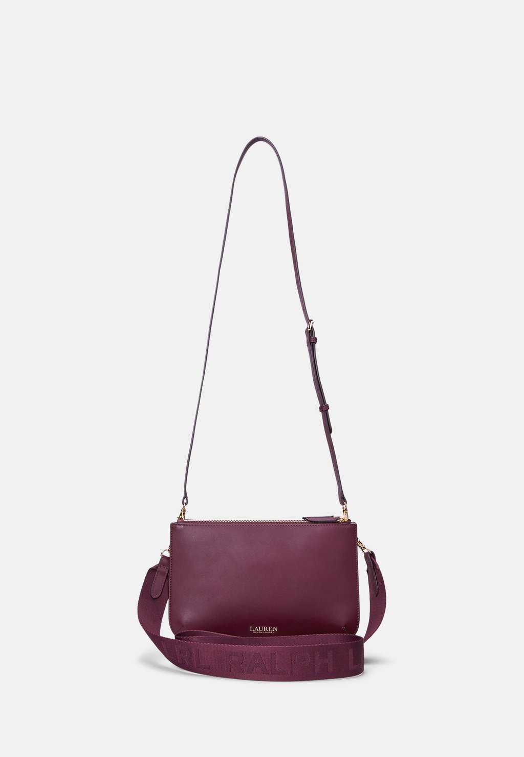 

Сумка через плечо LEATHER MEDIUM LANDYN CROSSBODY BAG Lauren Ralph Lauren, Бордо