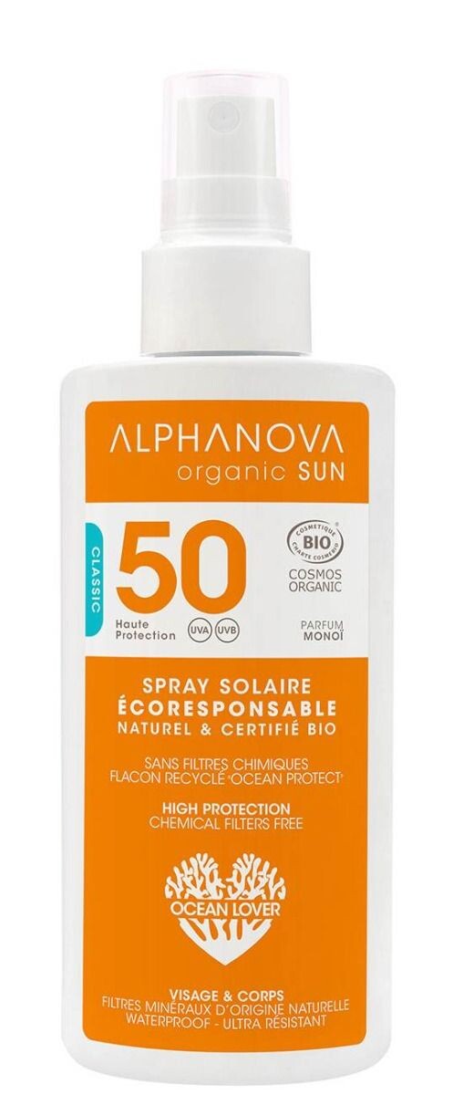 

Спрей для загара Alphanova Sun Bio SPF50, 125 g