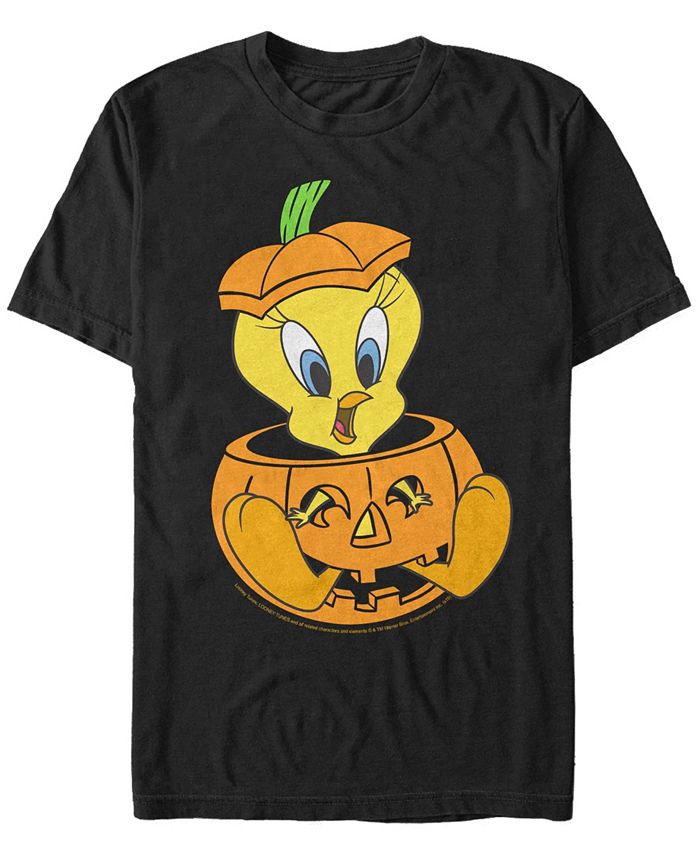 

Мужская футболка с коротким рукавом Looney Tunes Tweet Pumpkin Fifth Sun, черный