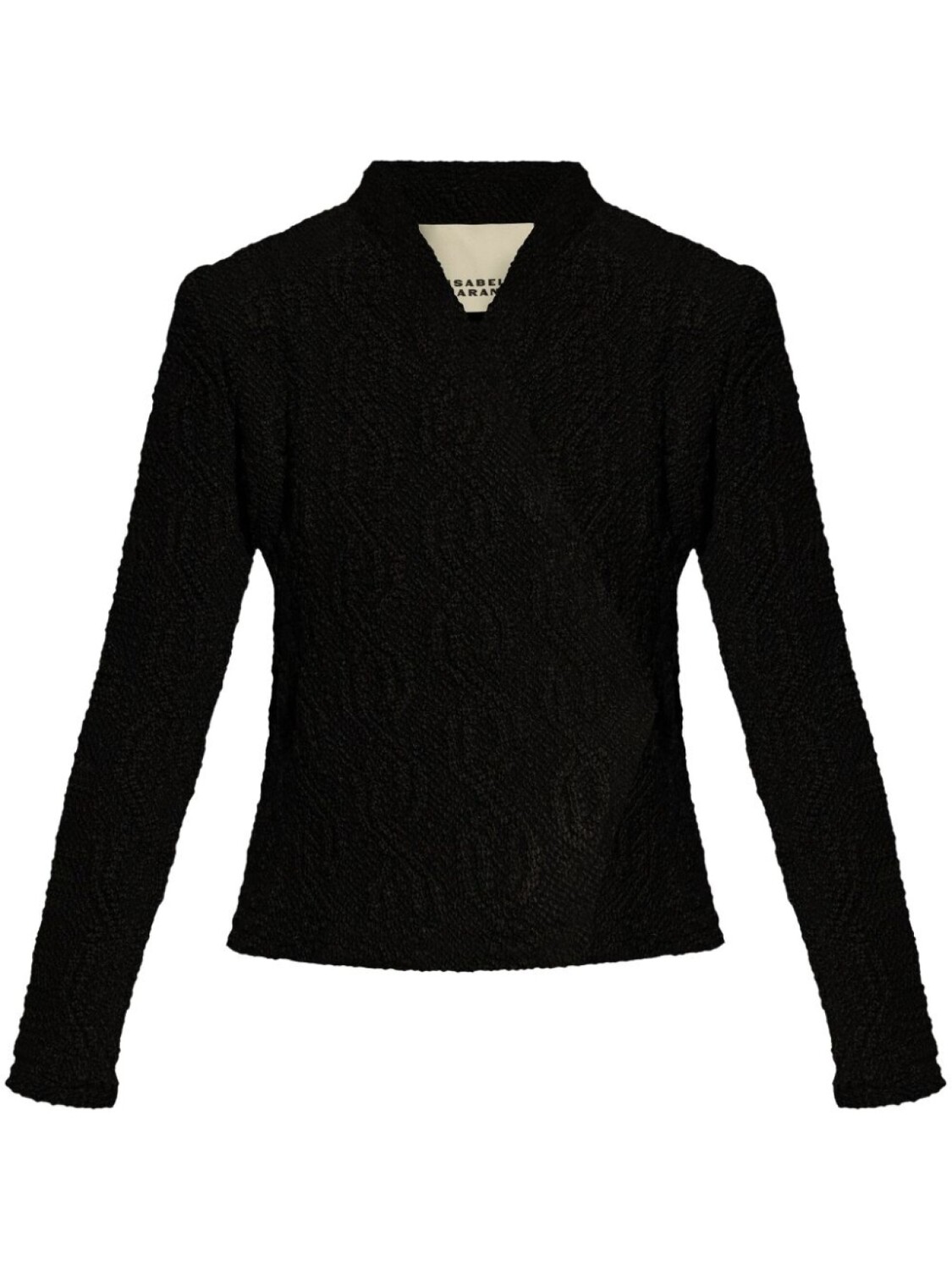 

ISABEL MARANT жакет Loyana с косичной вязкой, черный