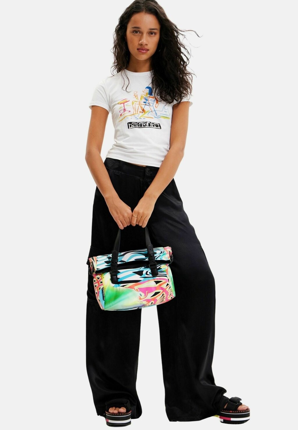 

Сумка HAWAIIAN GEOSURF LOVERTY Desigual, mehrfarbig