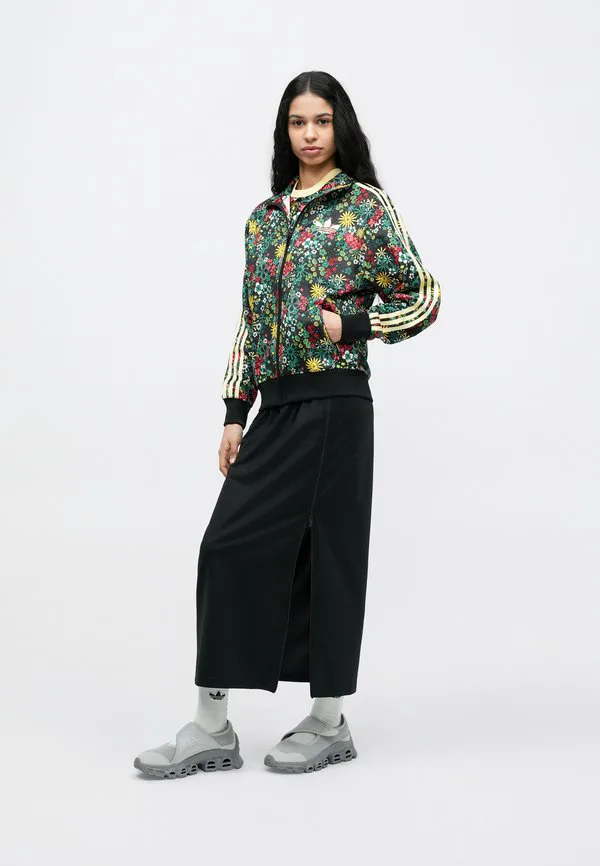Летняя куртка firebird liberty Adidas Originals, Black/Bold Green/Collegiate Green/Yellow — фото 2