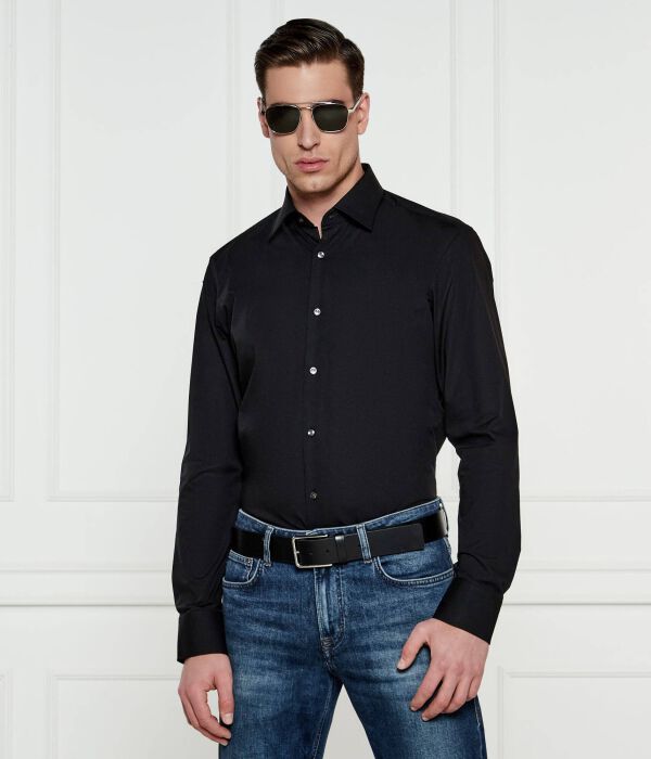 

Рубашка h-joe-kent Regular fit Boss, черный