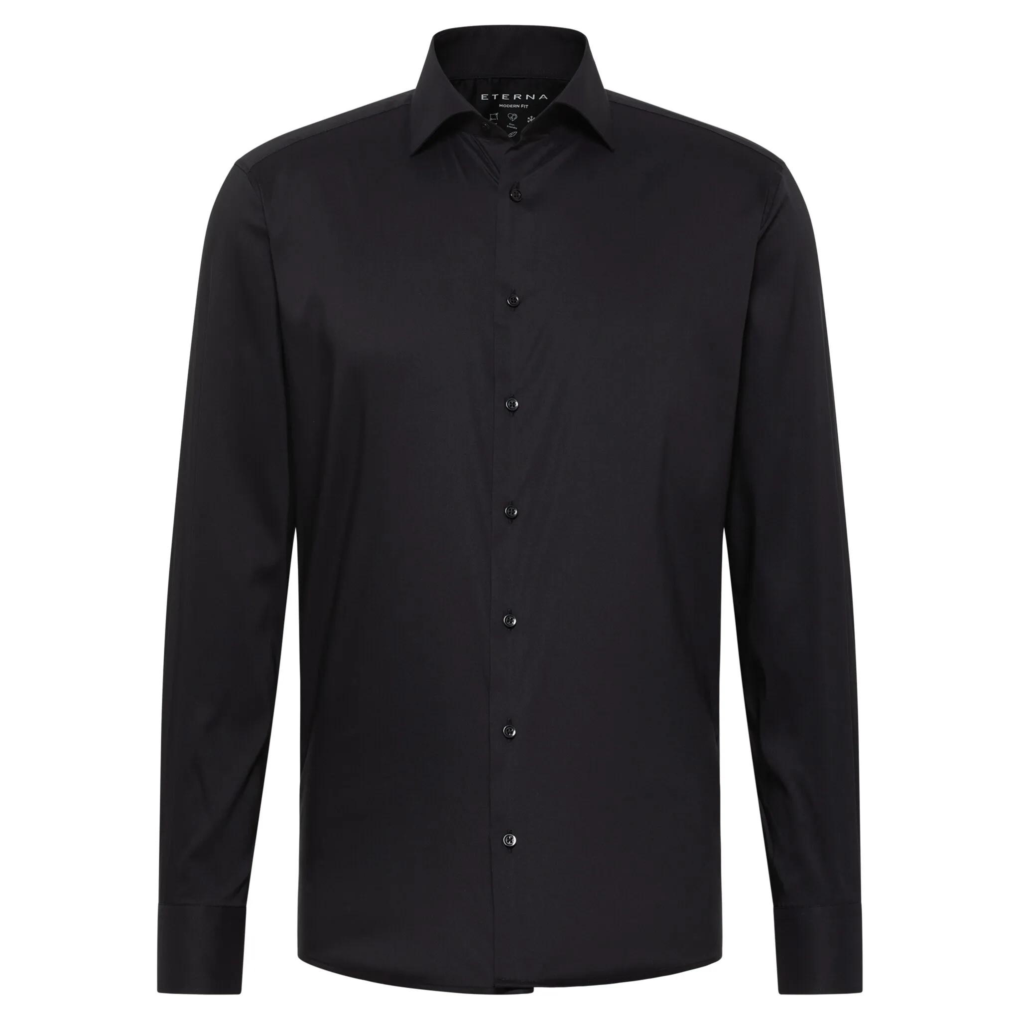

Рубашка Eterna с длинными рукавами "MODERN FIT", черный