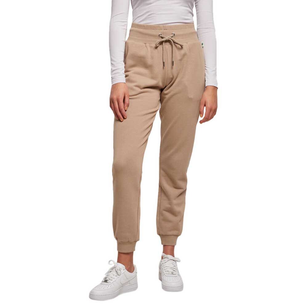 

Брюки Urban Classics Organic High Waist, бежевый