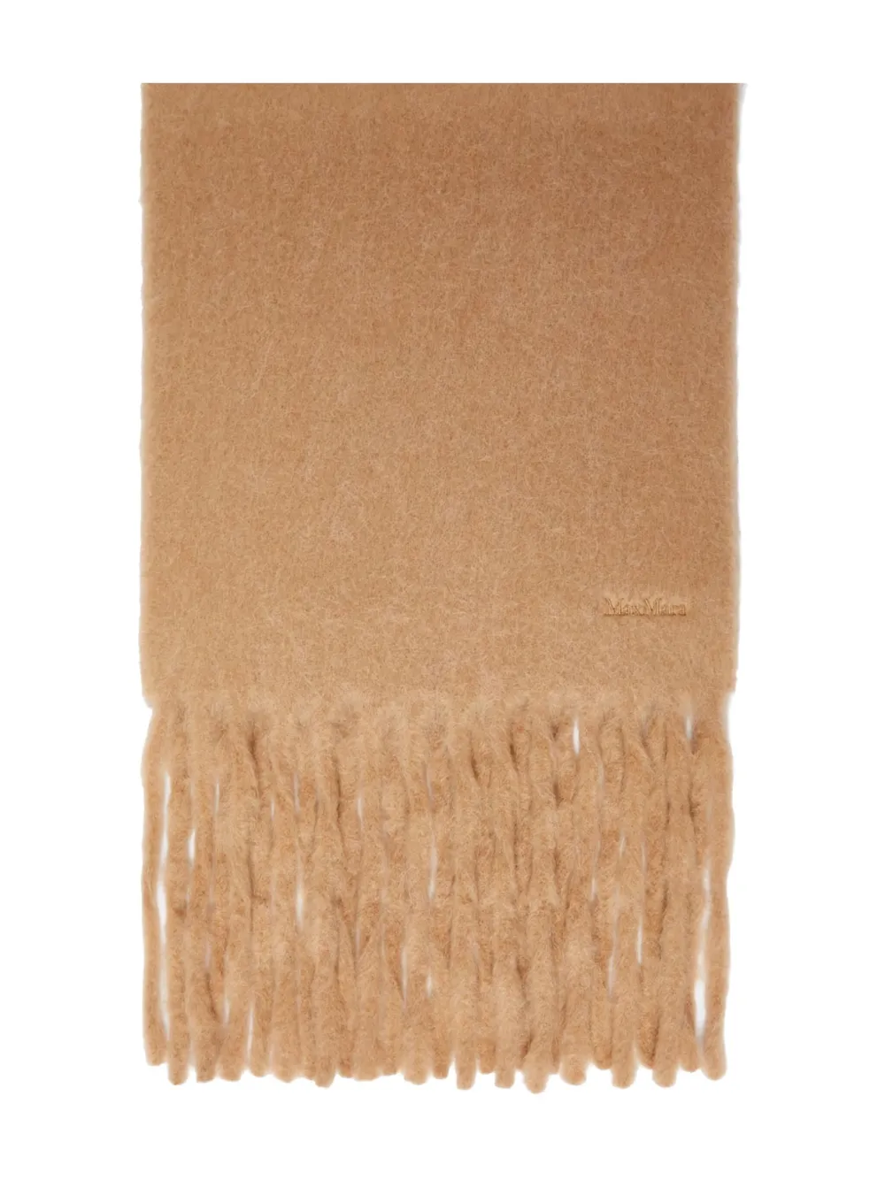 

Шарф с бахромой Osso Max Mara, нейтральный