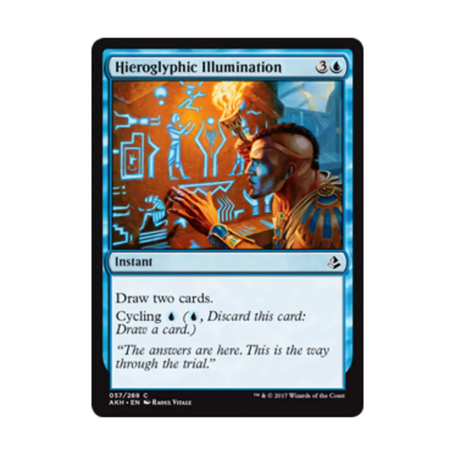 

CCG Иероглифическая подсветка (С), MTG - Amonkhet