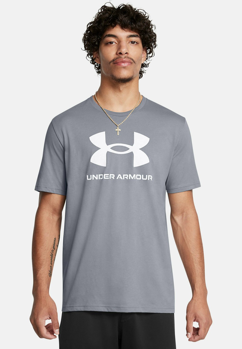 

Спортивная футболка SHORT-SLEEVE GRAPH STYLE LOGO UPDATE Under Armour, серый