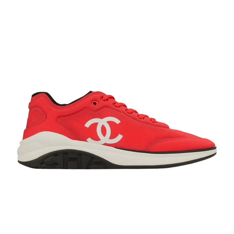 

Кроссовки Chanel CC Logo Sneaker Red, красный