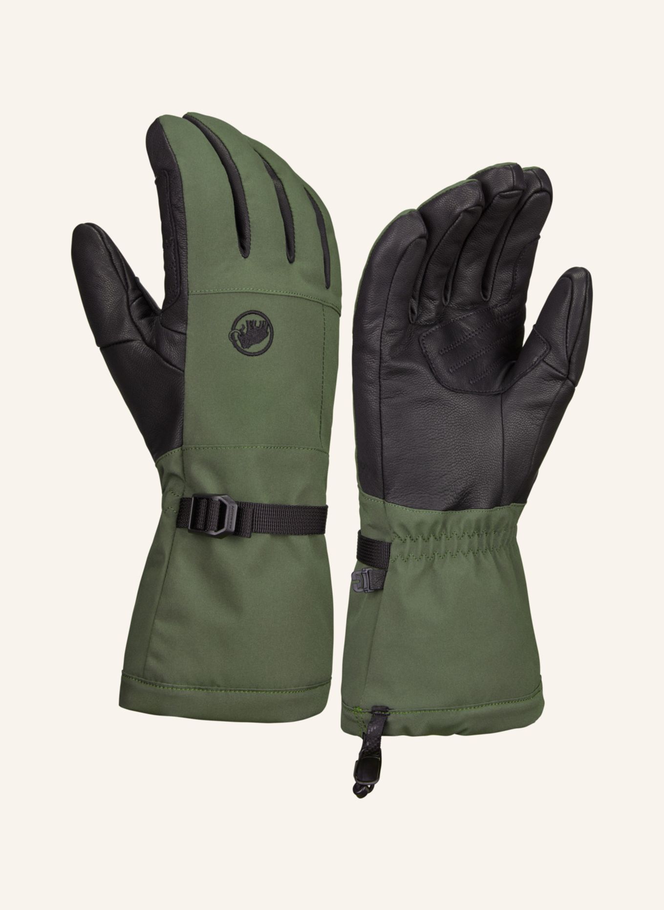 

Лыжные перчатки Stoney Mammut, зеленый