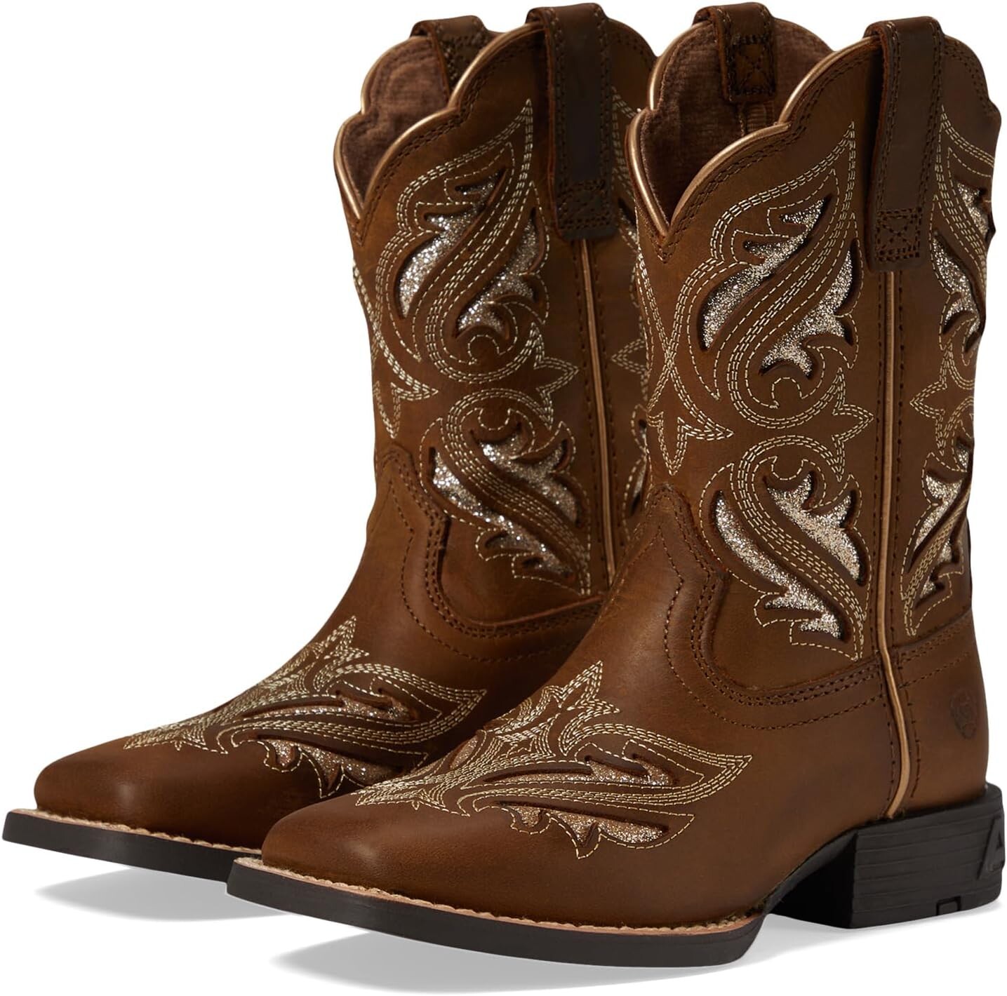 

Ковбойские сапоги Round Up Bliss Ariat, цвет Sassy Brown