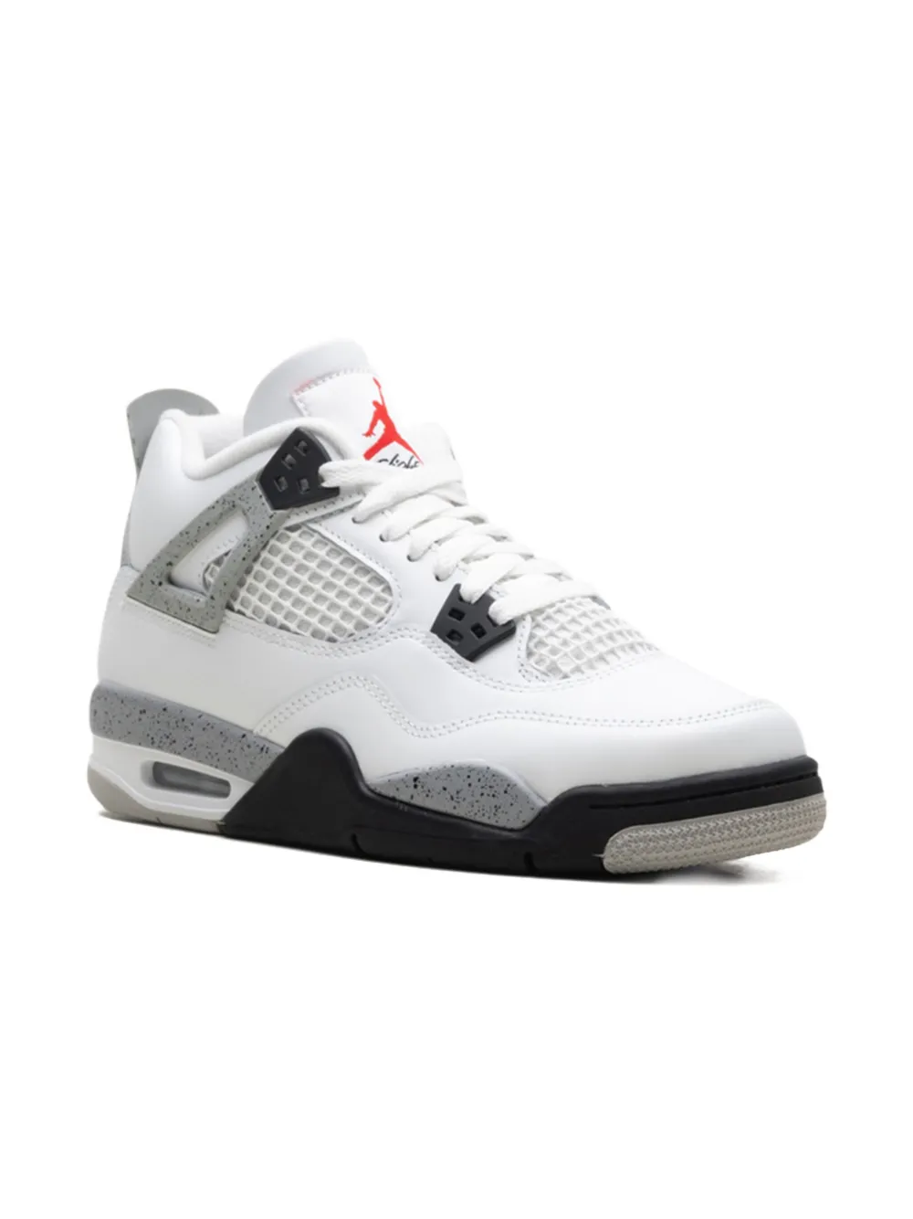 

Кроссовки Air Jordan 4 Retro White Cement Jordan Kids, белый