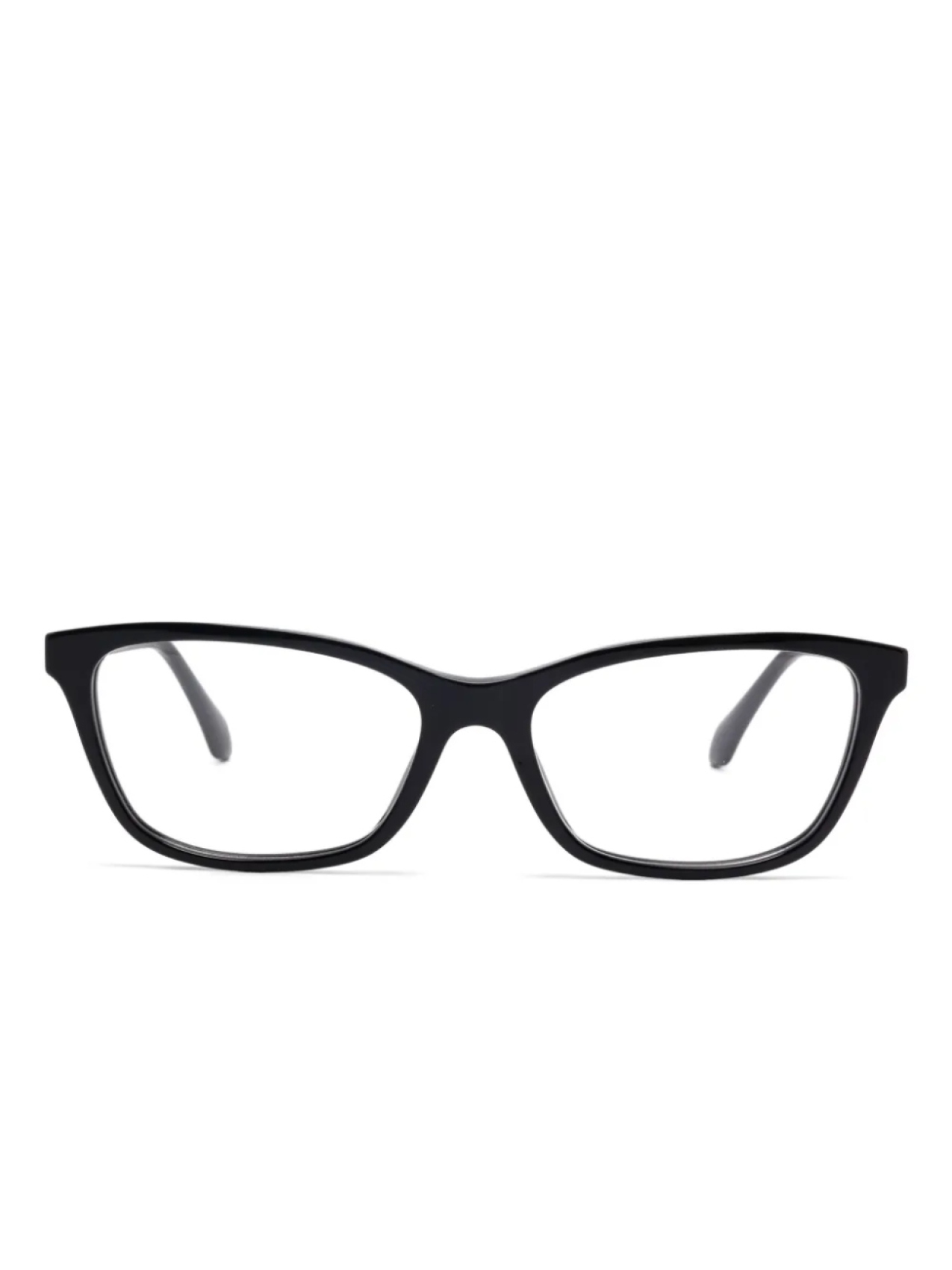 

Очки в прямоугольной оправе Versace Eyewear, черный