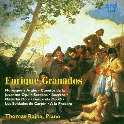 

CD диск Granados / Rajna, Thomas: Moresque y Arabe / Cuentos de la Juventud Op 1