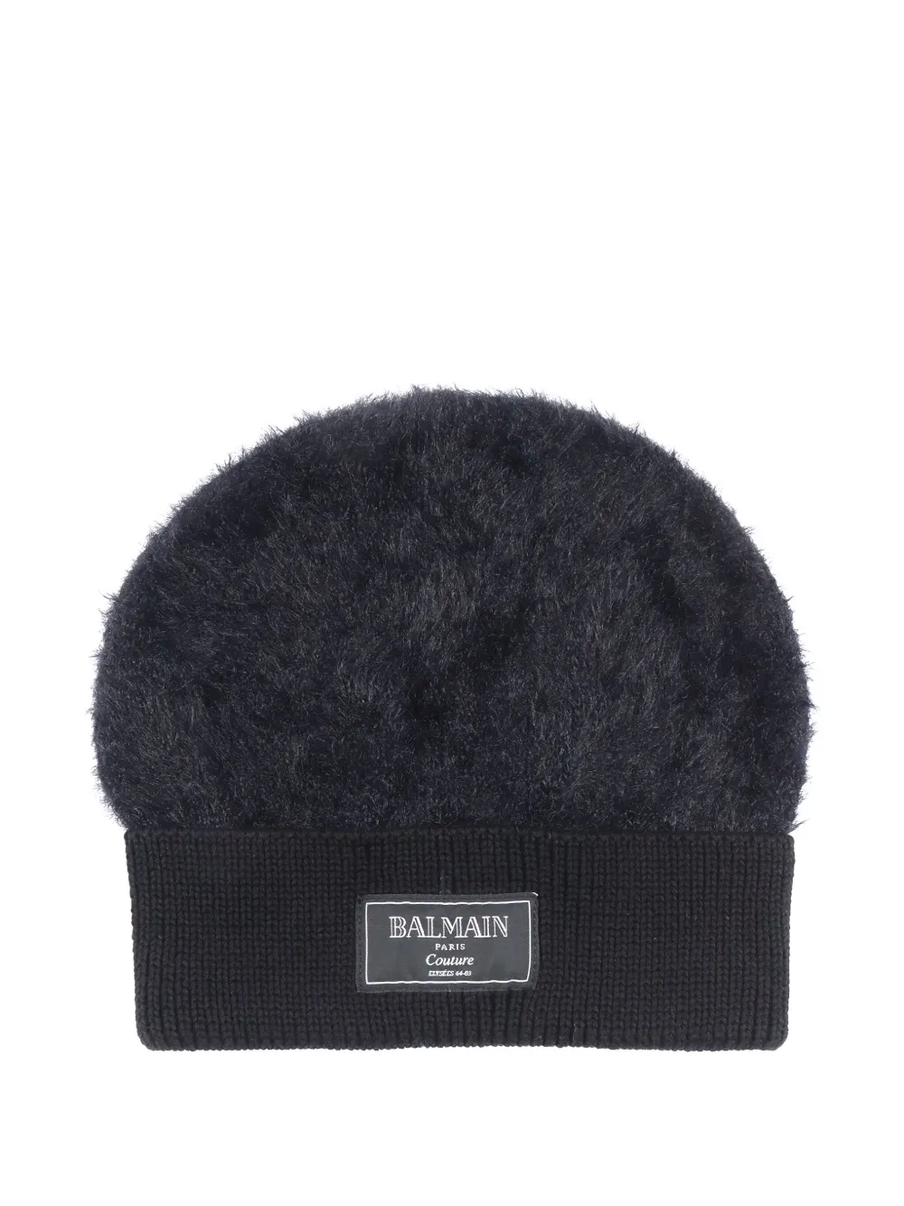 

Шапка бини с нашивкой-логотипом Balmain Kids, синий